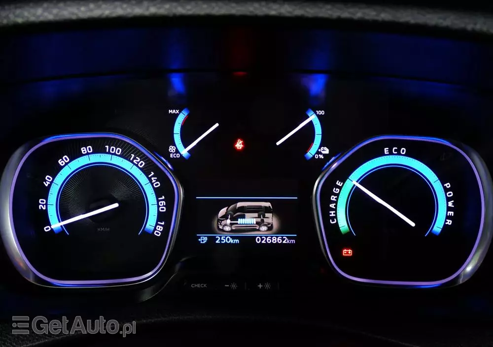 CITROËN JUMPY FURGON ELEKTRYK 100KW 