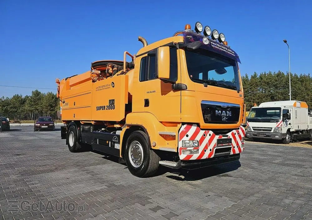 MAN Wiedemann SUPER 2000 4x2 WUKO RECYKLING do zbierania odpadów 