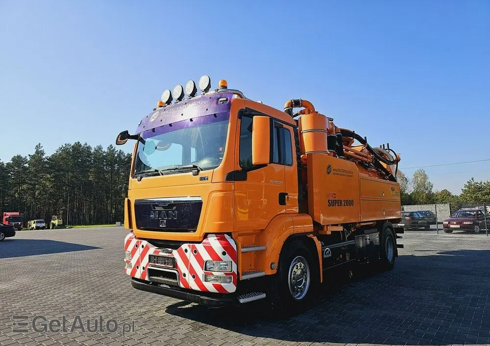 MAN Wiedemann SUPER 2000 4x2 WUKO RECYKLING do zbierania odpadów 