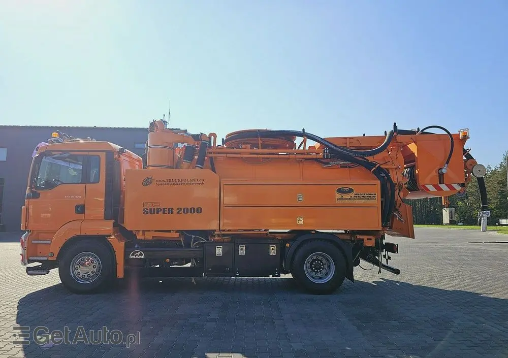 MAN Wiedemann SUPER 2000 4x2 WUKO RECYKLING do zbierania odpadów 