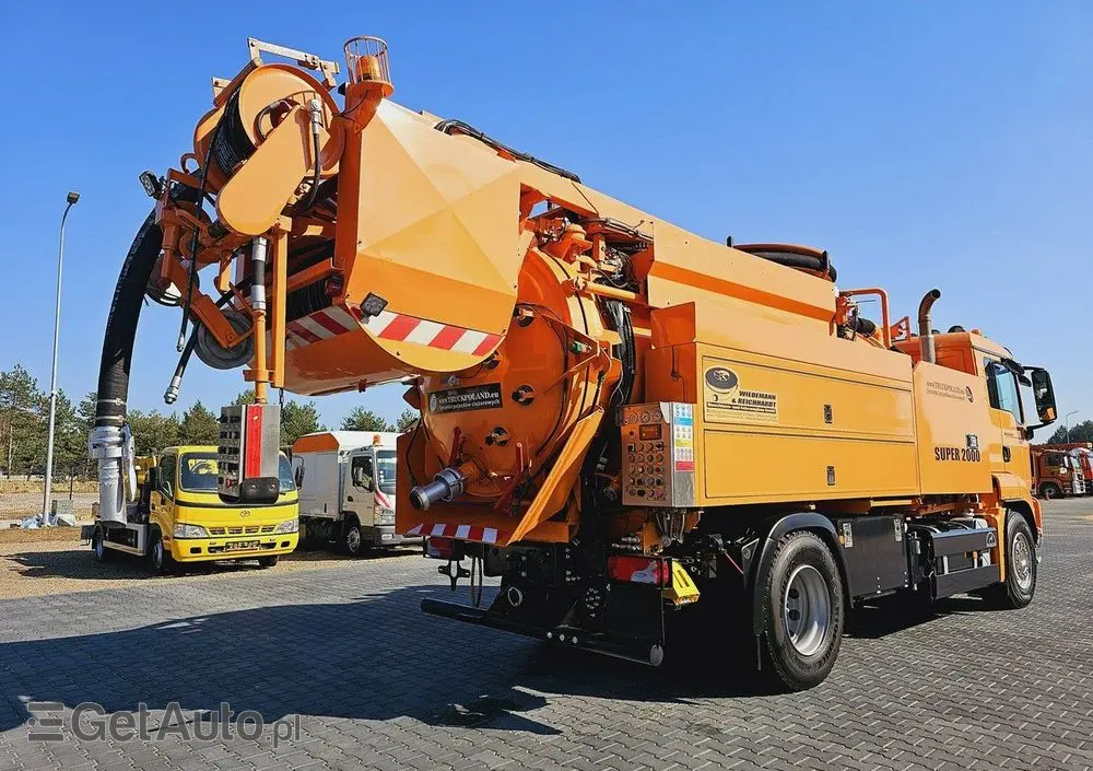 MAN Wiedemann SUPER 2000 4x2 WUKO RECYKLING do zbierania odpadów 
