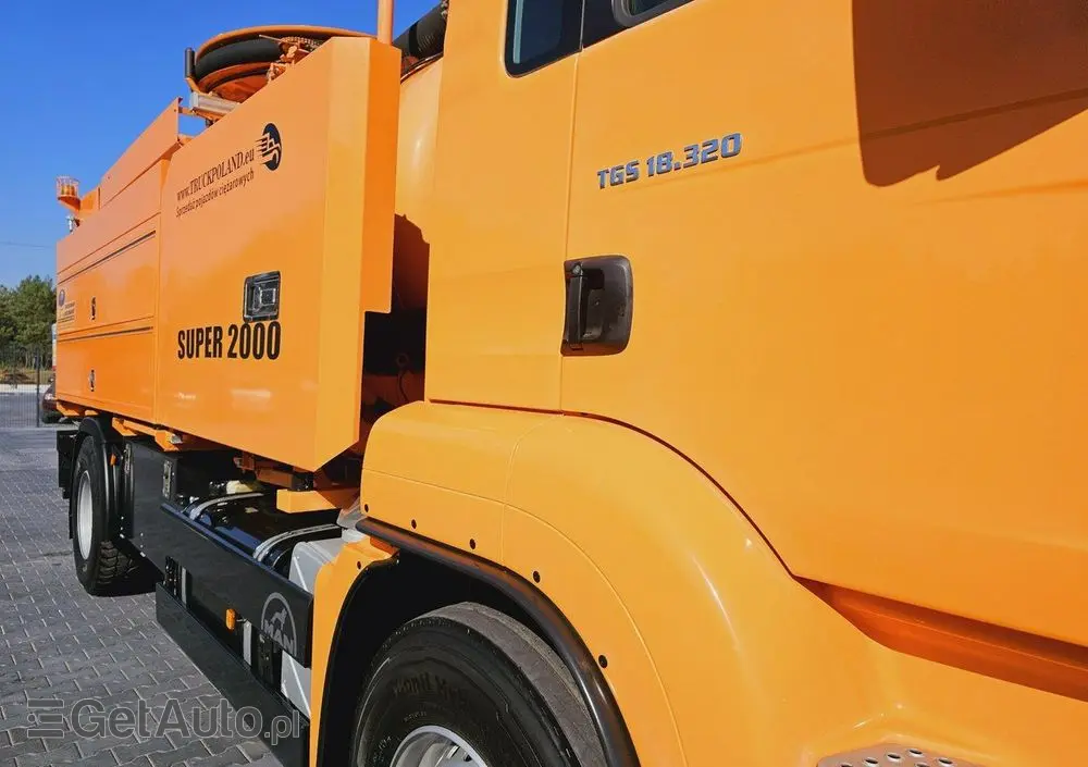 MAN Wiedemann SUPER 2000 4x2 WUKO RECYKLING do zbierania odpadów 