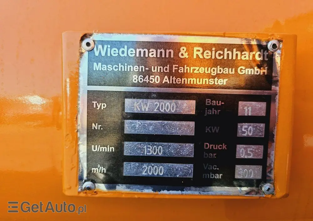 MAN Wiedemann SUPER 2000 4x2 WUKO RECYKLING do zbierania odpadów 