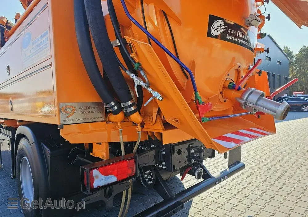 MAN Wiedemann SUPER 2000 4x2 WUKO RECYKLING do zbierania odpadów 