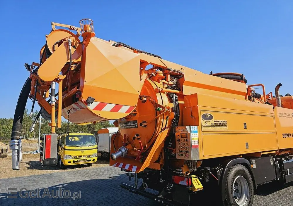 MAN Wiedemann SUPER 2000 4x2 WUKO RECYKLING do zbierania odpadów 