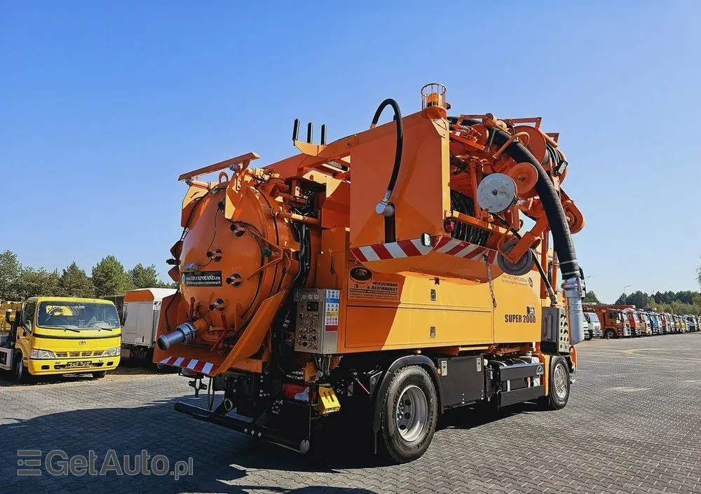 MAN Wiedemann SUPER 2000 4x2 WUKO RECYKLING do zbierania odpadów 