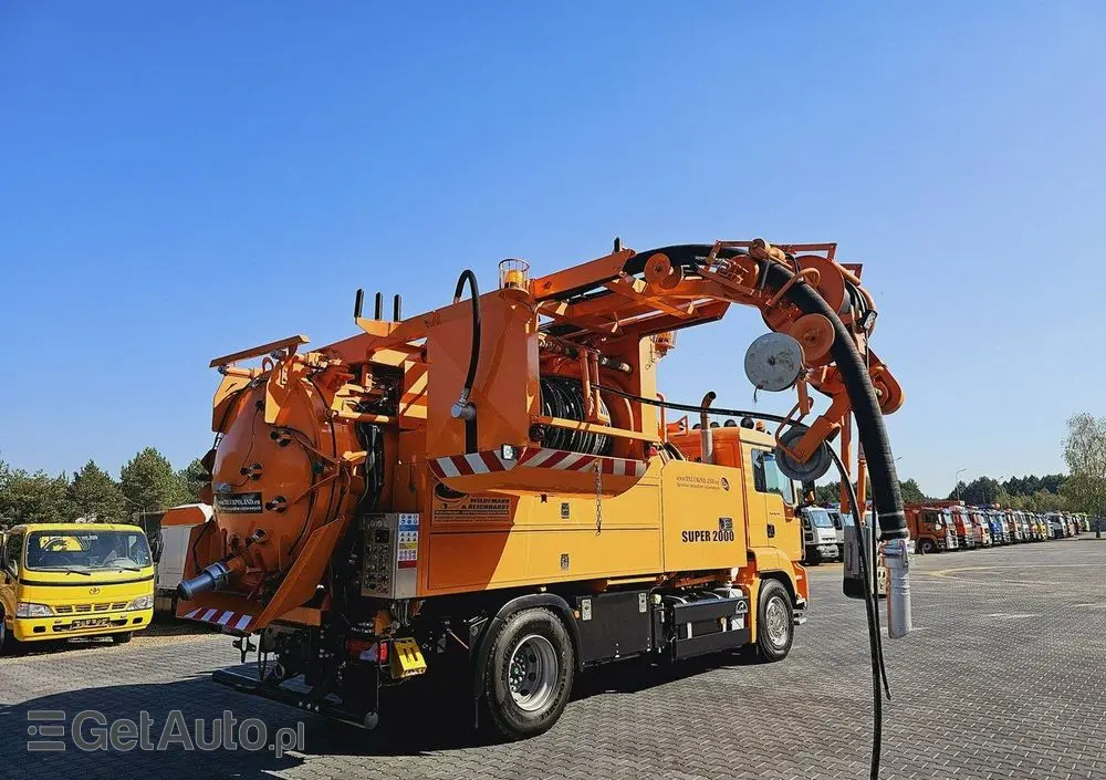 MAN Wiedemann SUPER 2000 4x2 WUKO RECYKLING do zbierania odpadów 