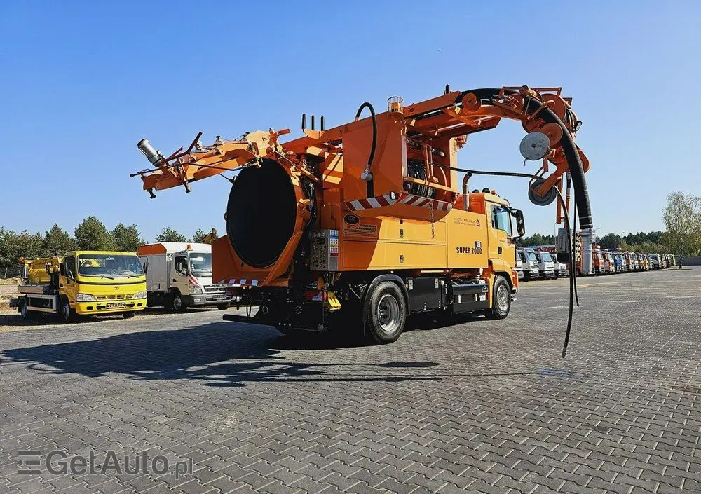 MAN Wiedemann SUPER 2000 4x2 WUKO RECYKLING do zbierania odpadów 