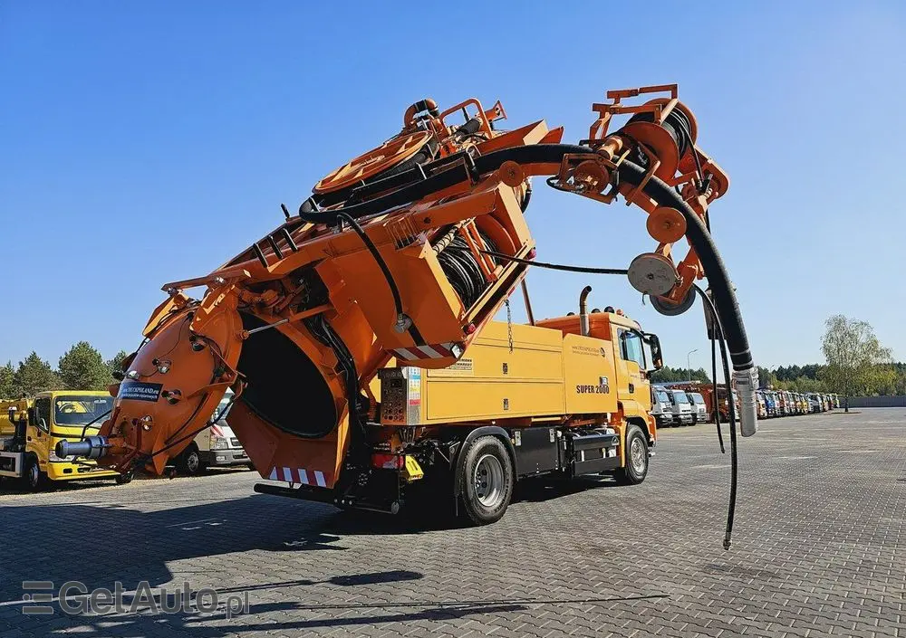MAN Wiedemann SUPER 2000 4x2 WUKO RECYKLING do zbierania odpadów 
