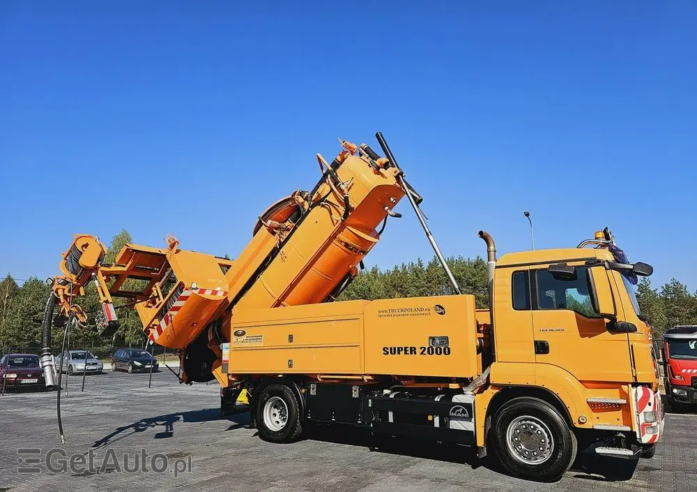 MAN Wiedemann SUPER 2000 4x2 WUKO RECYKLING do zbierania odpadów 