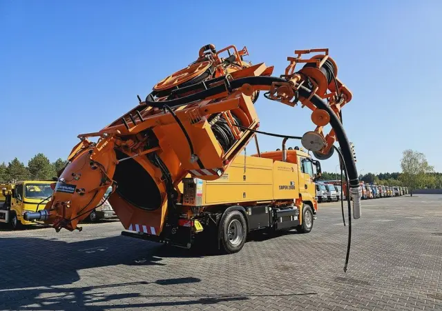 MAN Wiedemann SUPER 2000 4x2 WUKO RECYKLING do zbierania odpadów 