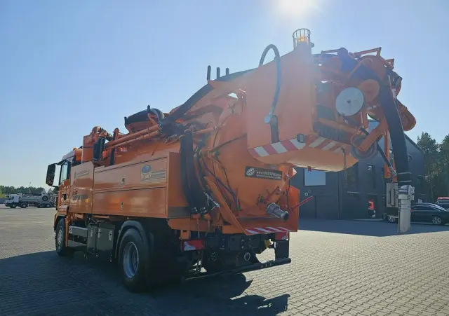 MAN Wiedemann SUPER 2000 4x2 WUKO RECYKLING do zbierania odpadów 