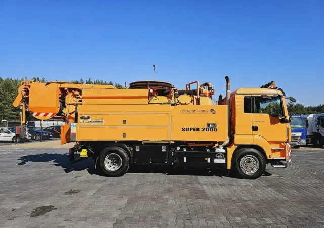 MAN Wiedemann SUPER 2000 4x2 WUKO RECYKLING do zbierania odpadów 
