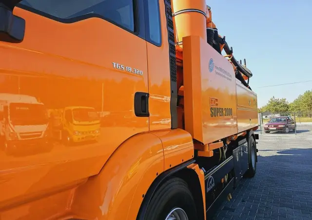 MAN Wiedemann SUPER 2000 4x2 WUKO RECYKLING do zbierania odpadów 