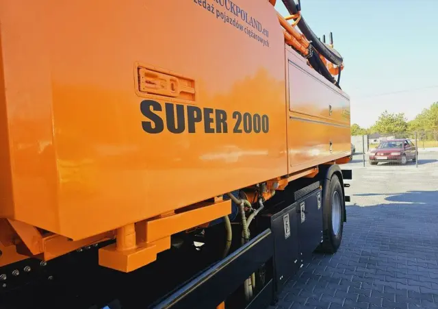 MAN Wiedemann SUPER 2000 4x2 WUKO RECYKLING do zbierania odpadów 