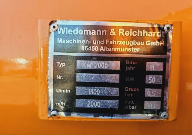 MAN Wiedemann SUPER 2000 4x2 WUKO RECYKLING do zbierania odpadów 