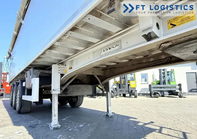 TISVOL TISVOL 2SNA | SAF | KLAPA + SZYBER DO ZSYPU | 43m3 | CAŁA ALUMINIOWA | MASA WŁASNA 5240 KG | PODNOSZONA PIERWSZA OŚ | ALUFELGI 