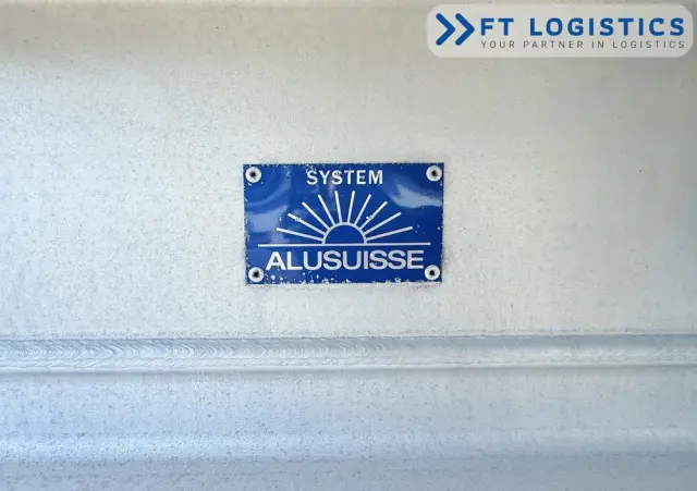 TISVOL TISVOL 2SNA | SAF | KLAPA + SZYBER DO ZSYPU | 43m3 | CAŁA ALUMINIOWA | MASA WŁASNA 5240 KG | PODNOSZONA PIERWSZA OŚ | ALUFELGI 
