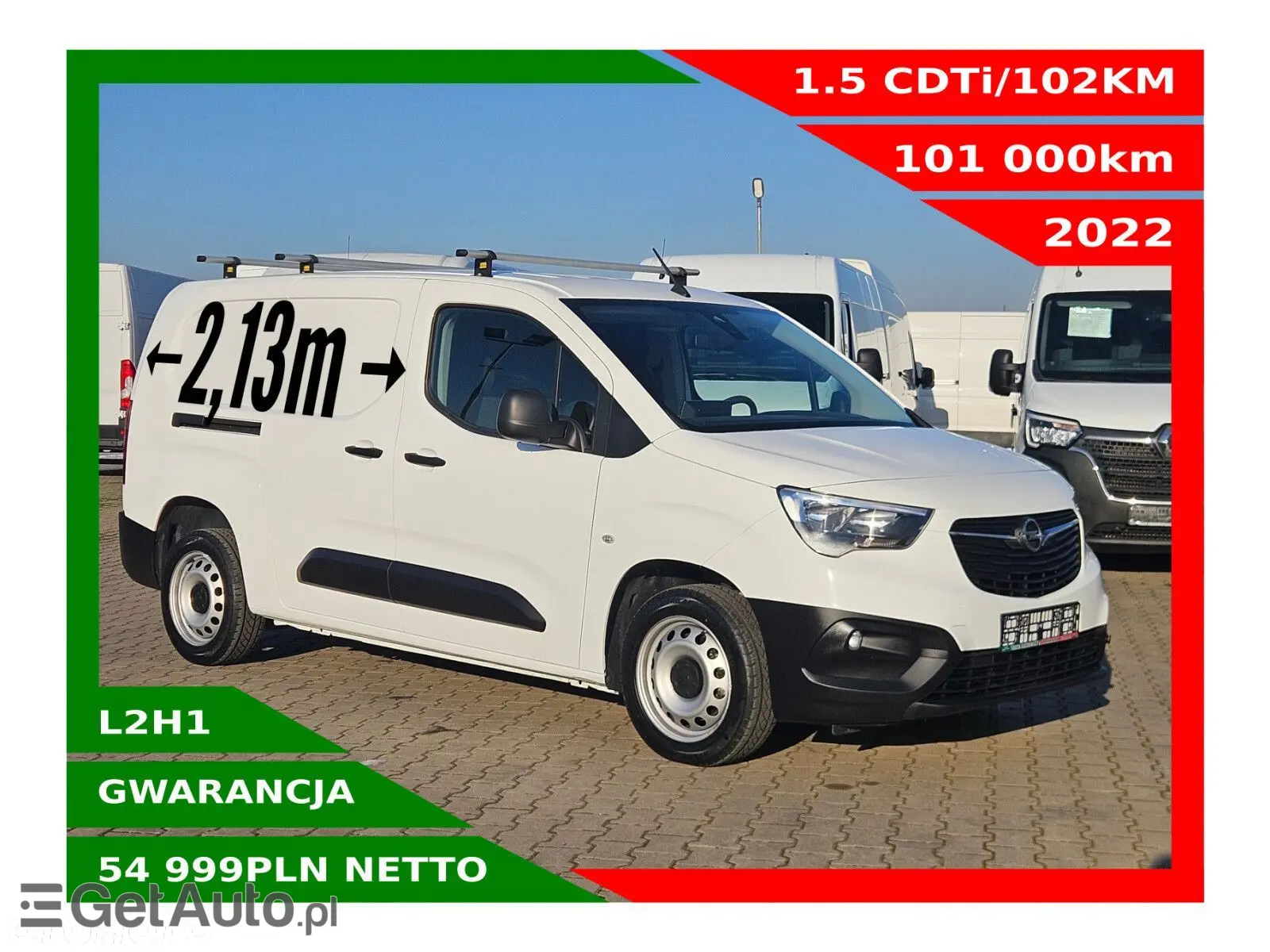 OPEL Combo Extra Long 75kWh