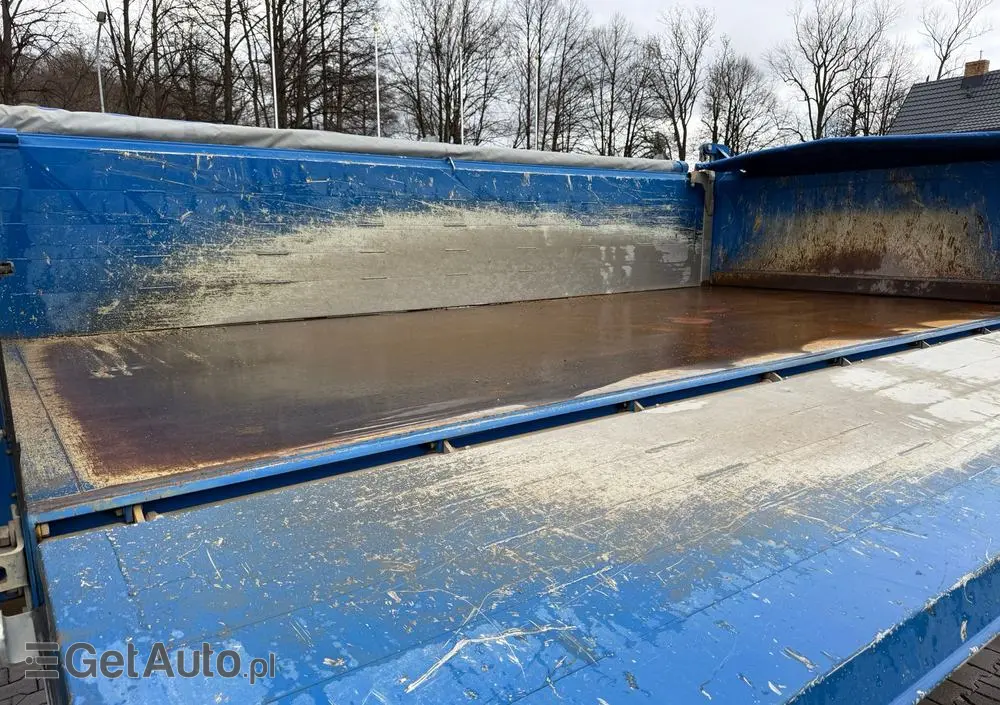 SCHMITZ CARGOBULL ZKI 18 przyczepa wywrotka tandem, BORDMATIC, plandeka, TOP! 