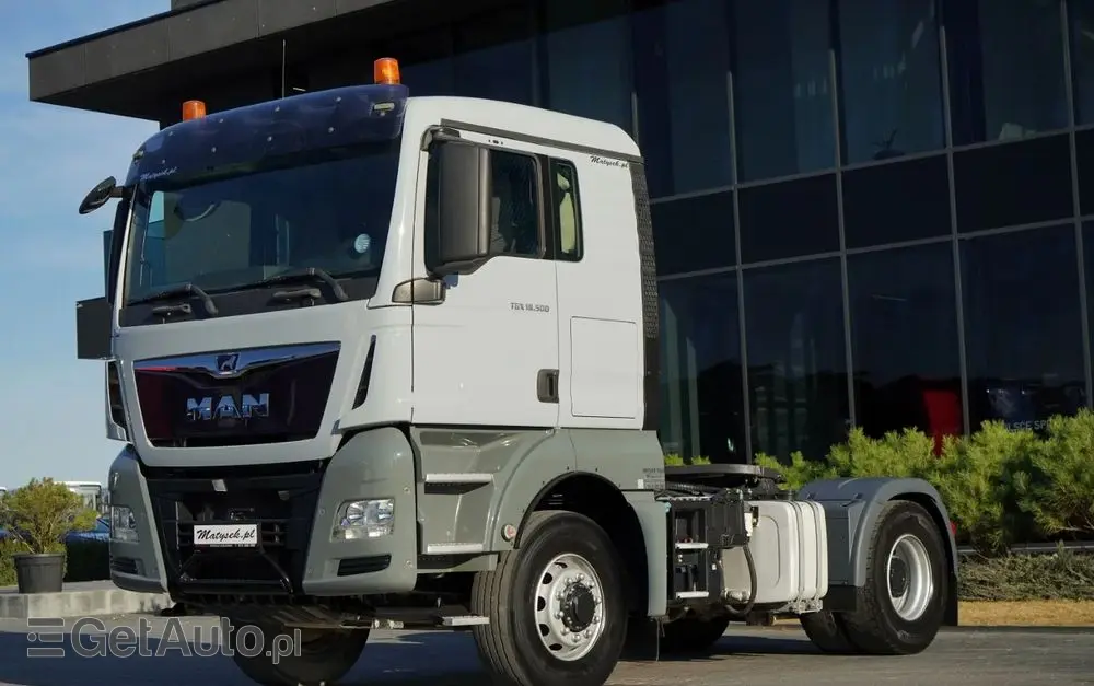 MAN TGX 18.500 / 4x4 / HYDRAULIKA / HYDRODRIVE / NISKA KABINA / EURO 6 / 