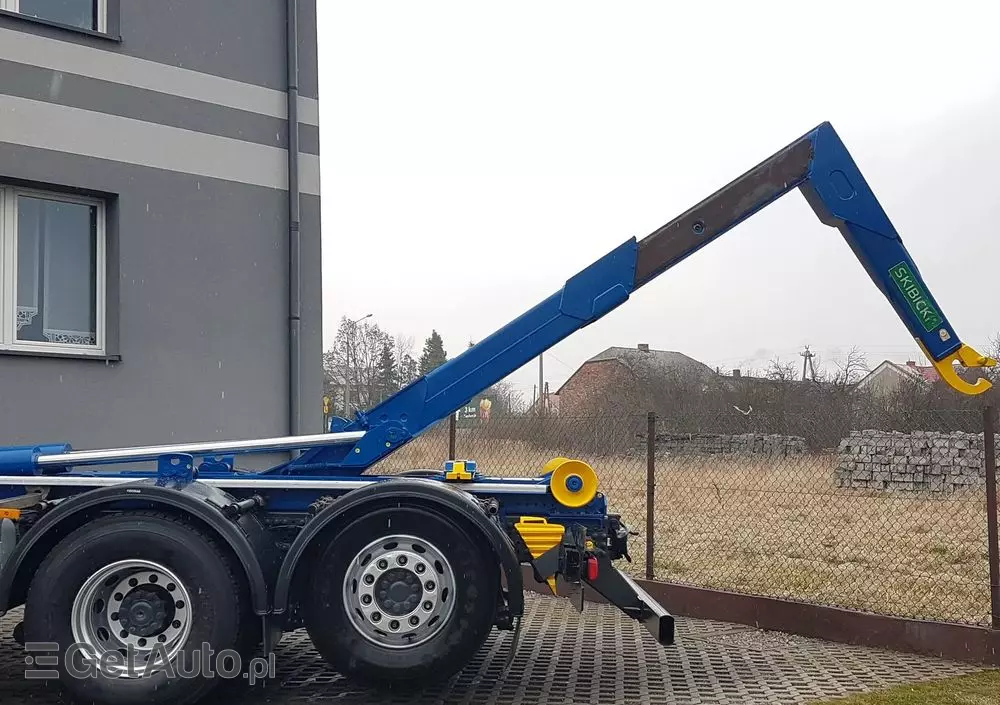 MERCEDES-BENZ ANTOS ACTROS HAKOWIEC 3 OSIE 6x2 KLIMA HAKOWIEC DO KONTENERÓW 