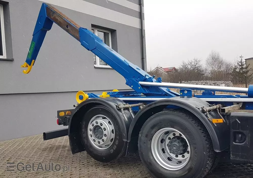 MERCEDES-BENZ ANTOS ACTROS HAKOWIEC 3 OSIE 6x2 KLIMA HAKOWIEC DO KONTENERÓW 