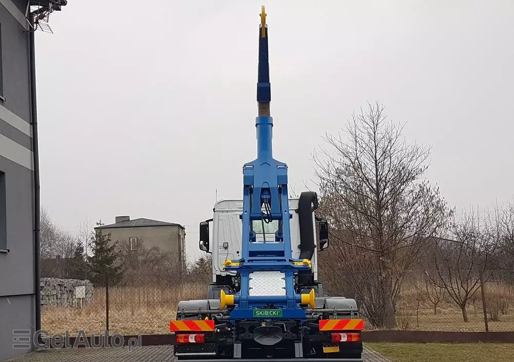 MERCEDES-BENZ ANTOS ACTROS HAKOWIEC 3 OSIE 6x2 KLIMA HAKOWIEC DO KONTENERÓW 