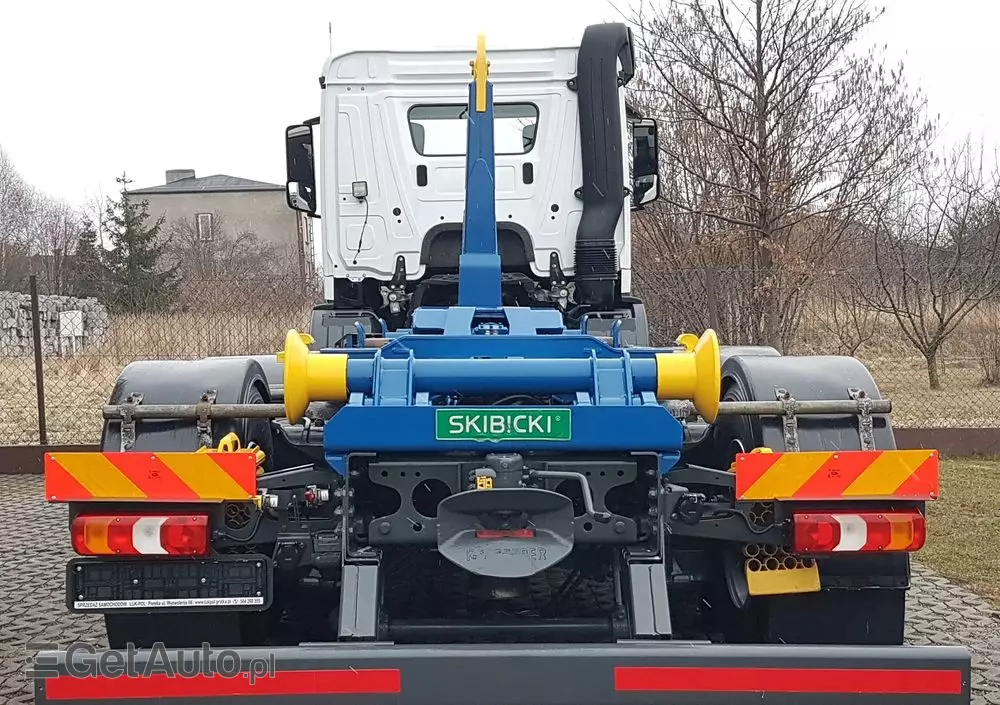 MERCEDES-BENZ ANTOS ACTROS HAKOWIEC 3 OSIE 6x2 KLIMA HAKOWIEC DO KONTENERÓW 