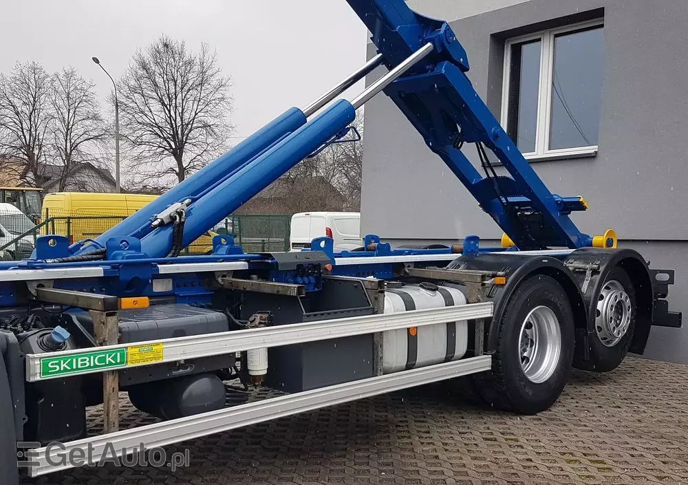 MERCEDES-BENZ ANTOS ACTROS HAKOWIEC 3 OSIE 6x2 KLIMA HAKOWIEC DO KONTENERÓW 