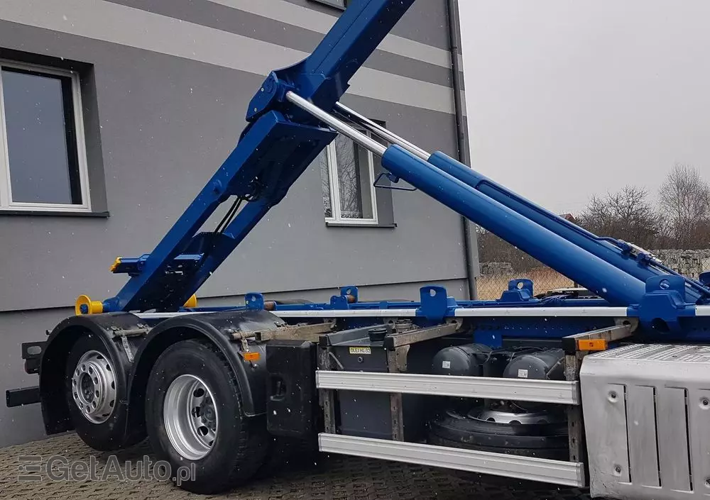 MERCEDES-BENZ ANTOS ACTROS HAKOWIEC 3 OSIE 6x2 KLIMA HAKOWIEC DO KONTENERÓW 