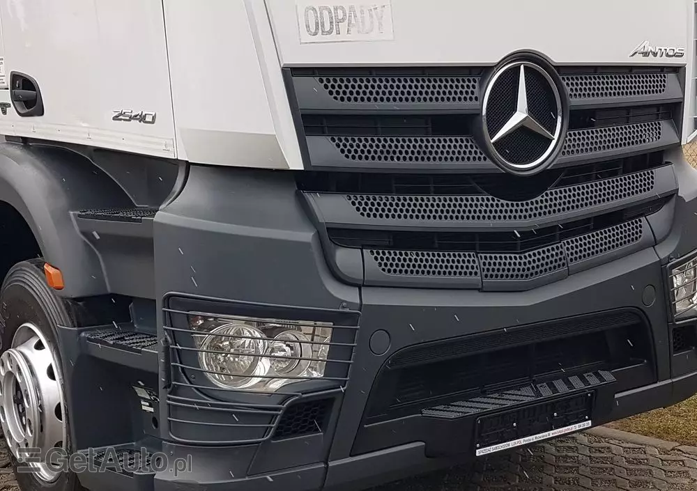 MERCEDES-BENZ ANTOS ACTROS HAKOWIEC 3 OSIE 6x2 KLIMA HAKOWIEC DO KONTENERÓW 