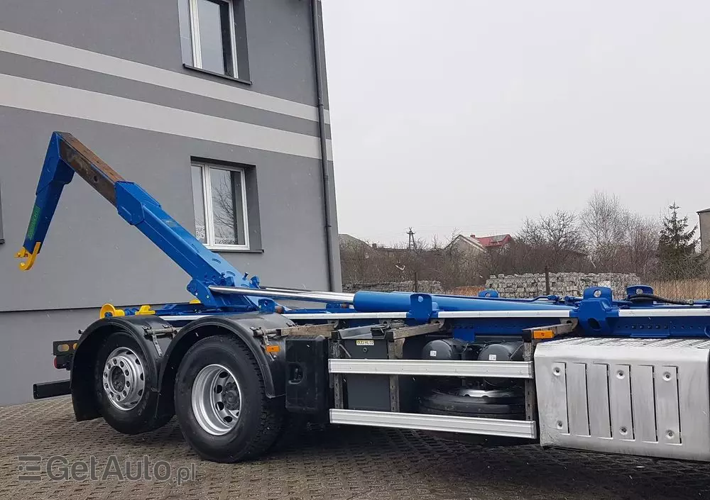 MERCEDES-BENZ ANTOS ACTROS HAKOWIEC 3 OSIE 6x2 KLIMA HAKOWIEC DO KONTENERÓW 