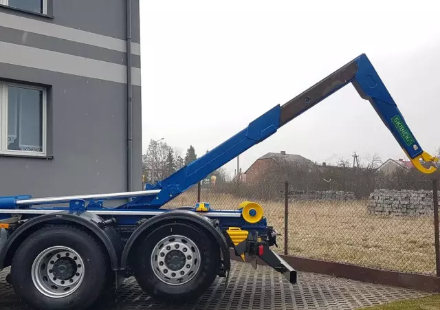 MERCEDES-BENZ ANTOS ACTROS HAKOWIEC 3 OSIE 6x2 KLIMA HAKOWIEC DO KONTENERÓW 