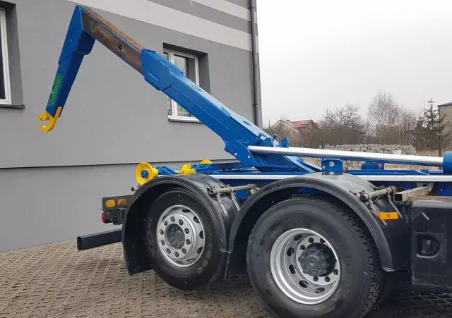 MERCEDES-BENZ ANTOS ACTROS HAKOWIEC 3 OSIE 6x2 KLIMA HAKOWIEC DO KONTENERÓW 