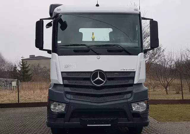 MERCEDES-BENZ ANTOS ACTROS HAKOWIEC 3 OSIE 6x2 KLIMA HAKOWIEC DO KONTENERÓW 