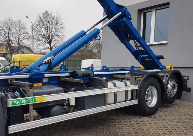 MERCEDES-BENZ ANTOS ACTROS HAKOWIEC 3 OSIE 6x2 KLIMA HAKOWIEC DO KONTENERÓW 