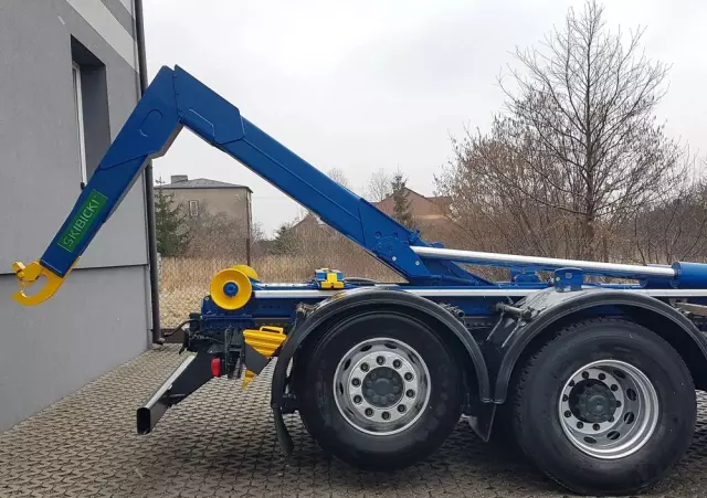 MERCEDES-BENZ ANTOS ACTROS HAKOWIEC 3 OSIE 6x2 KLIMA HAKOWIEC DO KONTENERÓW 