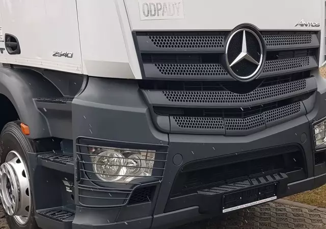 MERCEDES-BENZ ANTOS ACTROS HAKOWIEC 3 OSIE 6x2 KLIMA HAKOWIEC DO KONTENERÓW 