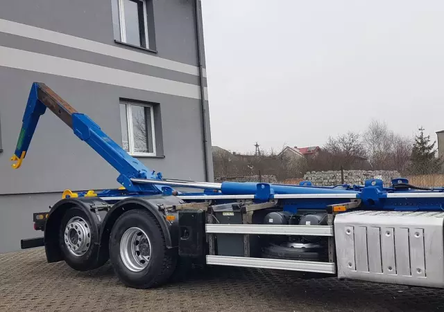 MERCEDES-BENZ ANTOS ACTROS HAKOWIEC 3 OSIE 6x2 KLIMA HAKOWIEC DO KONTENERÓW 