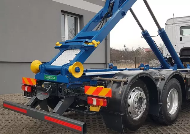 MERCEDES-BENZ ANTOS ACTROS HAKOWIEC 3 OSIE 6x2 KLIMA HAKOWIEC DO KONTENERÓW 