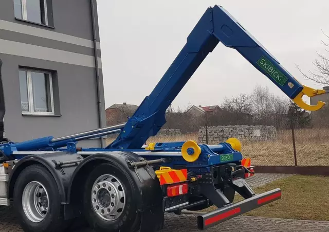 MERCEDES-BENZ ANTOS ACTROS HAKOWIEC 3 OSIE 6x2 KLIMA HAKOWIEC DO KONTENERÓW 