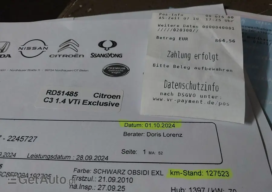 CITROËN C3 1.4 VTi Exclusive