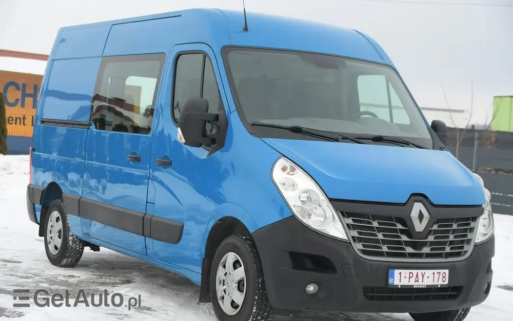 RENAULT MASTER 2.3 dCi 165KM * Z Belgii * KLIMA * 2 boczne drzwi przesuwne! * SUPER STAN! 