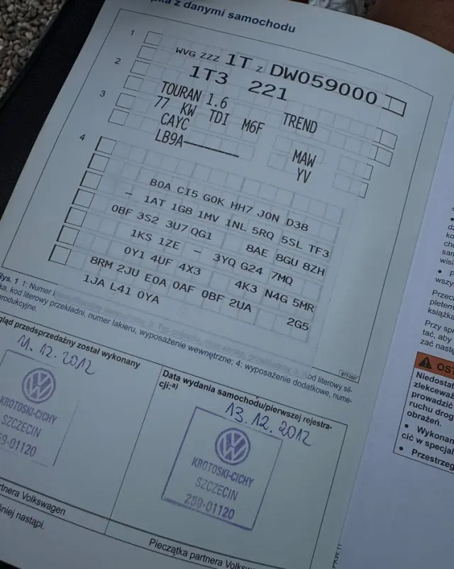 VOLKSWAGEN Touran 1.6 TDI DPF Comfortline