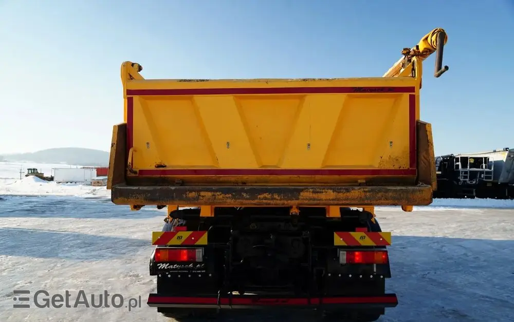 MAN TGA 26.410 / 6x4 / 3 STRONNA WYWROTKA / MEILLER KIPER / MANUAL / 