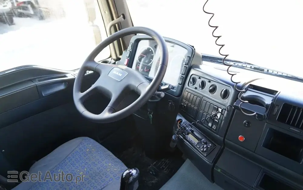 MAN TGA 26.410 / 6x4 / 3 STRONNA WYWROTKA / MEILLER KIPER / MANUAL / 