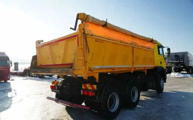 MAN TGA 26.410 / 6x4 / 3 STRONNA WYWROTKA / MEILLER KIPER / MANUAL / 