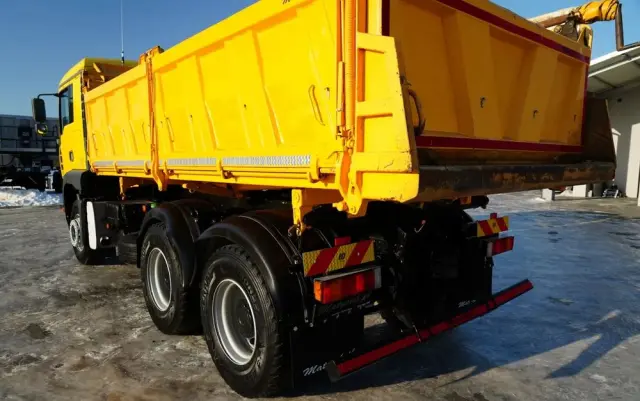 MAN TGA 26.410 / 6x4 / 3 STRONNA WYWROTKA / MEILLER KIPER / MANUAL / 
