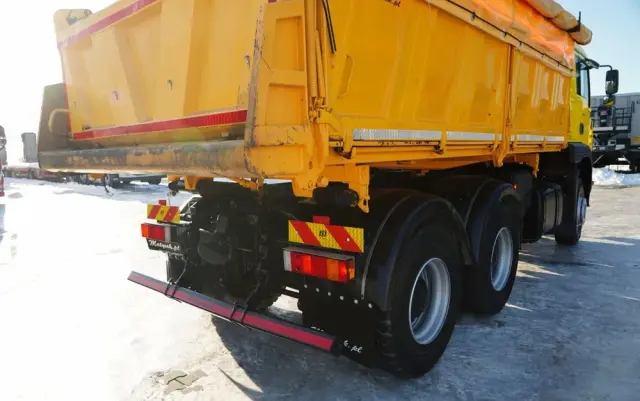 MAN TGA 26.410 / 6x4 / 3 STRONNA WYWROTKA / MEILLER KIPER / MANUAL / 